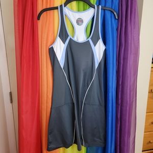 Gray Bolle Athletic Tennis Dress